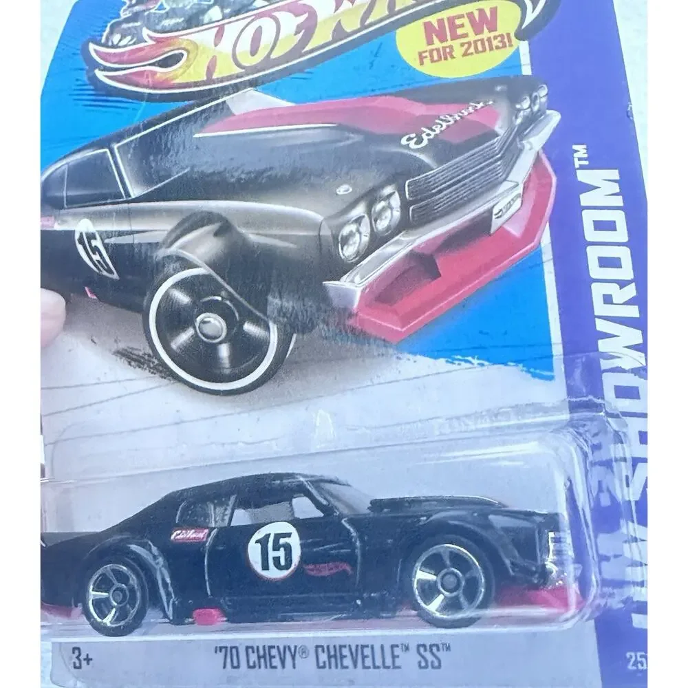 2013 Hot Wheels HW Showroom 70 Chevy Chevelle SS Black - NEW H2